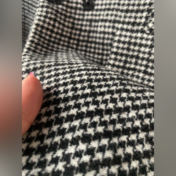 houndstooth wool vest coat - Picture 7 of 10